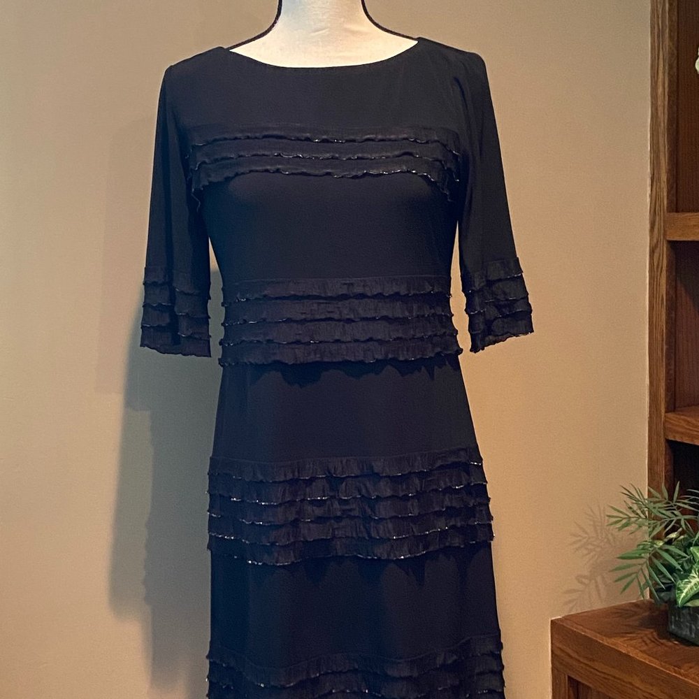 Donna Morgan Black Cocktail Dress